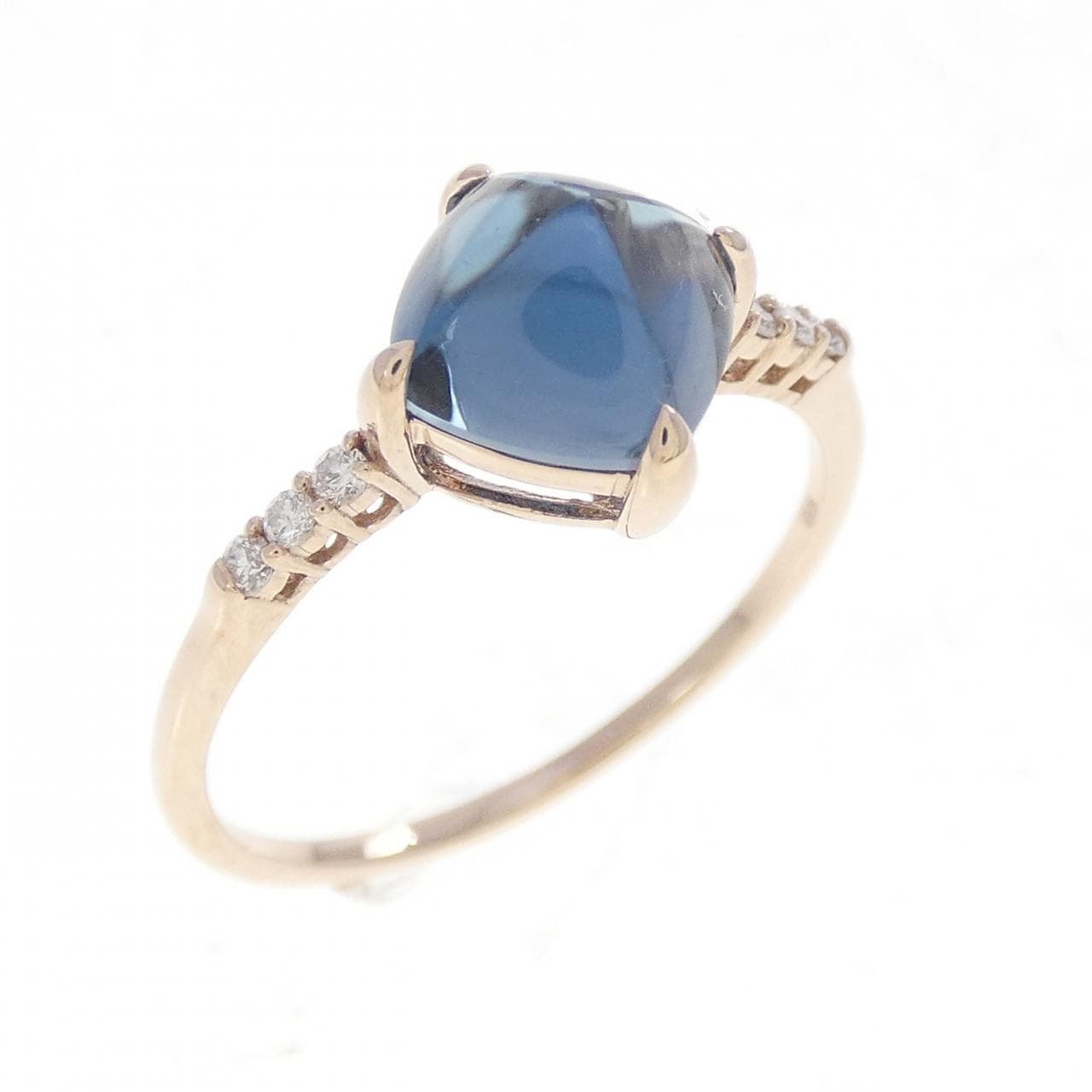 K10PG ブルートパーズ リング