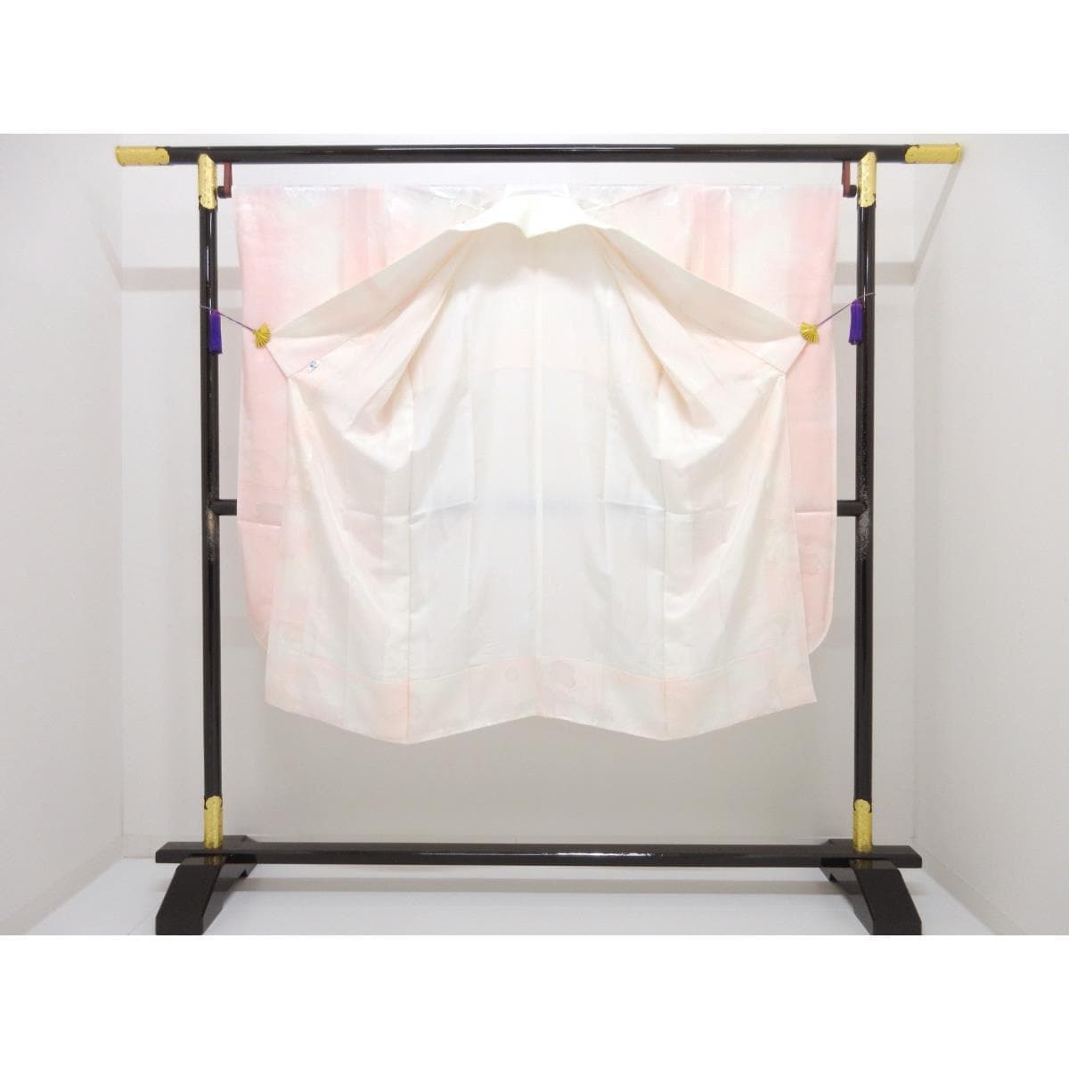 長襦袢　振袖　ボカシ染　広衿