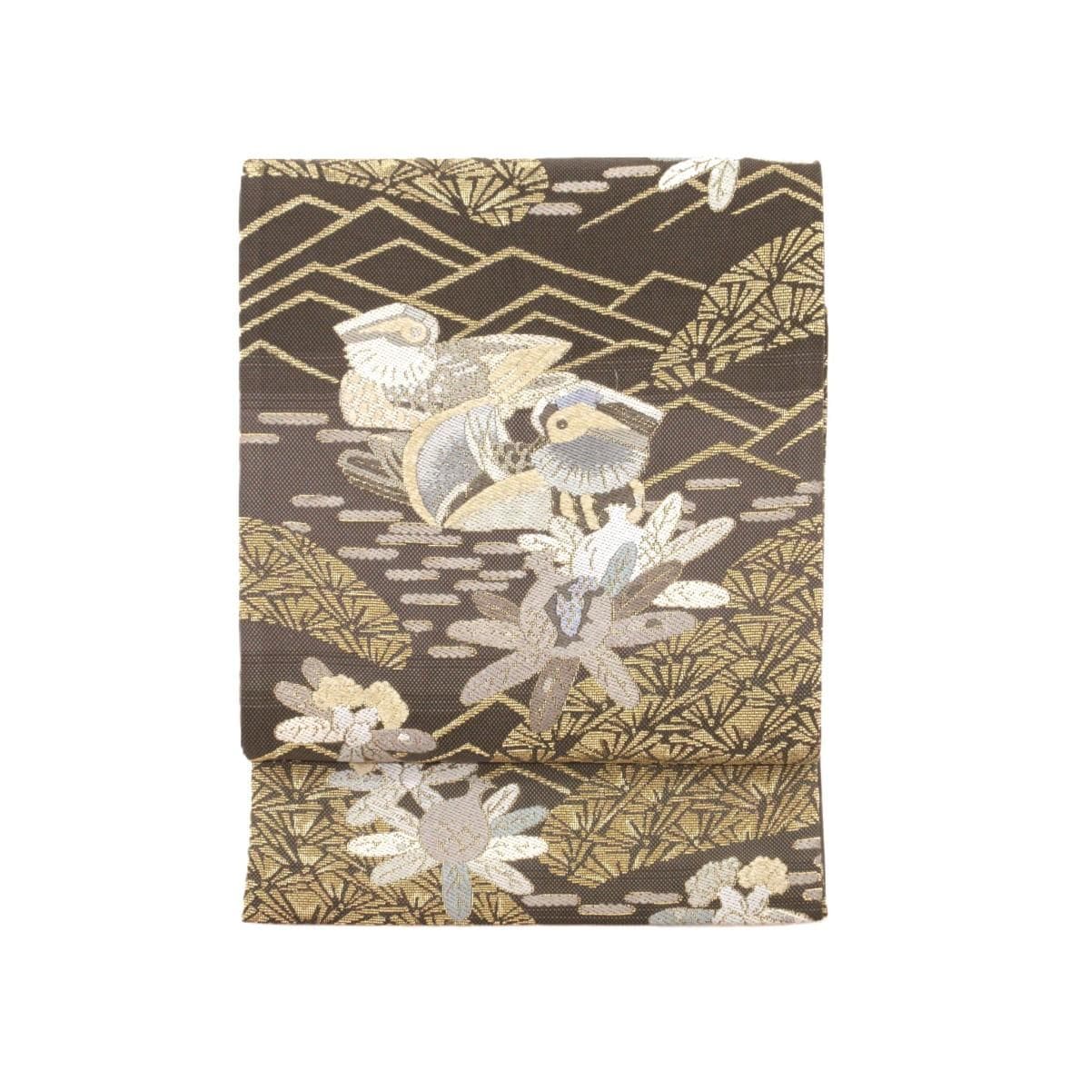 【未使用品】袋帯　金華山織　ビロード入り【羽田登喜男】