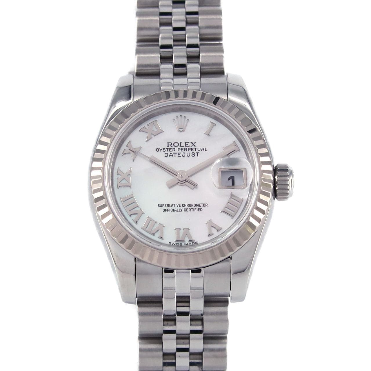ROLEX Datejust 179174NR SSxWG自動上弦V number