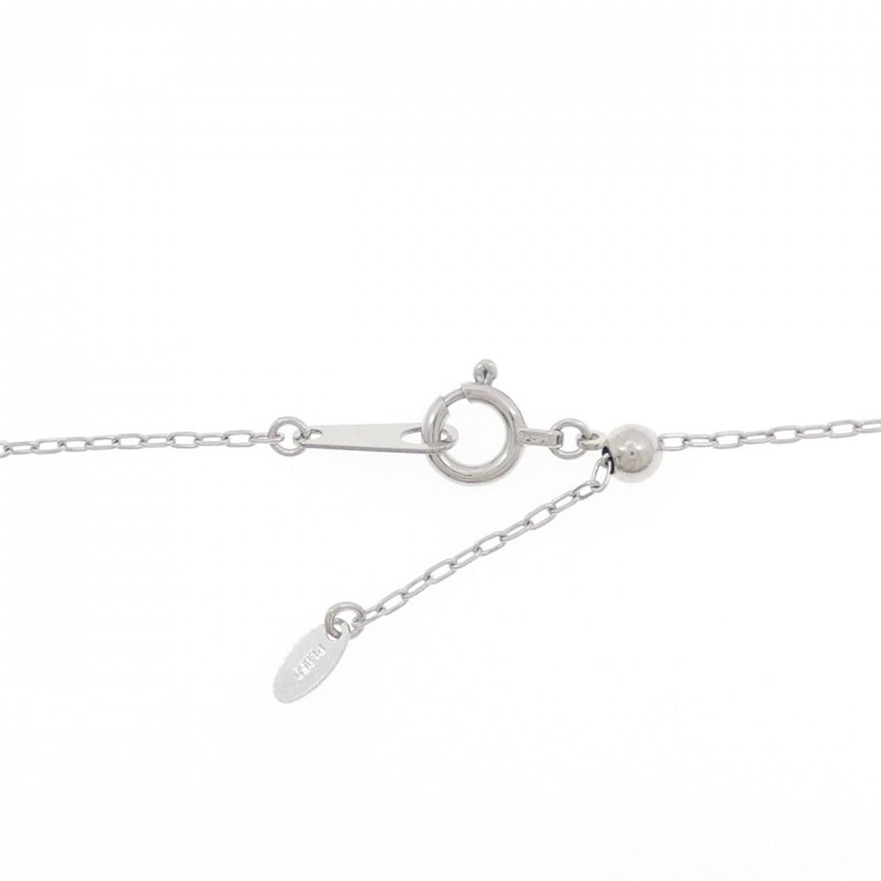 PT950/PT850 ダイヤモンド ネックレス 0.10CT