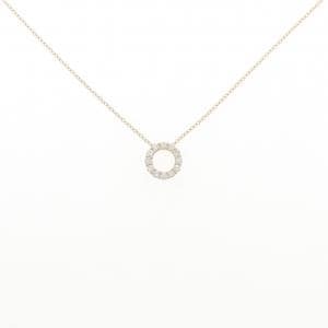 【リメイク】K10YG ダイヤモンド ネックレス 0.18CT