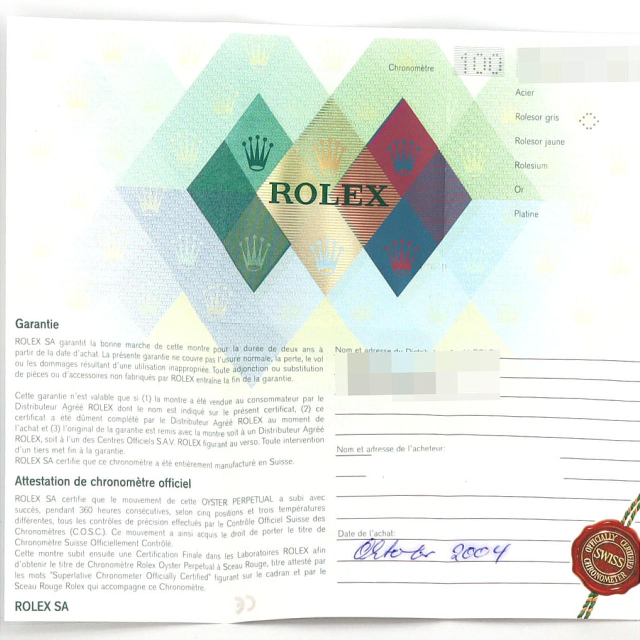 ロレックス デイトジャスト 79174 SSxWG 自動巻 F番