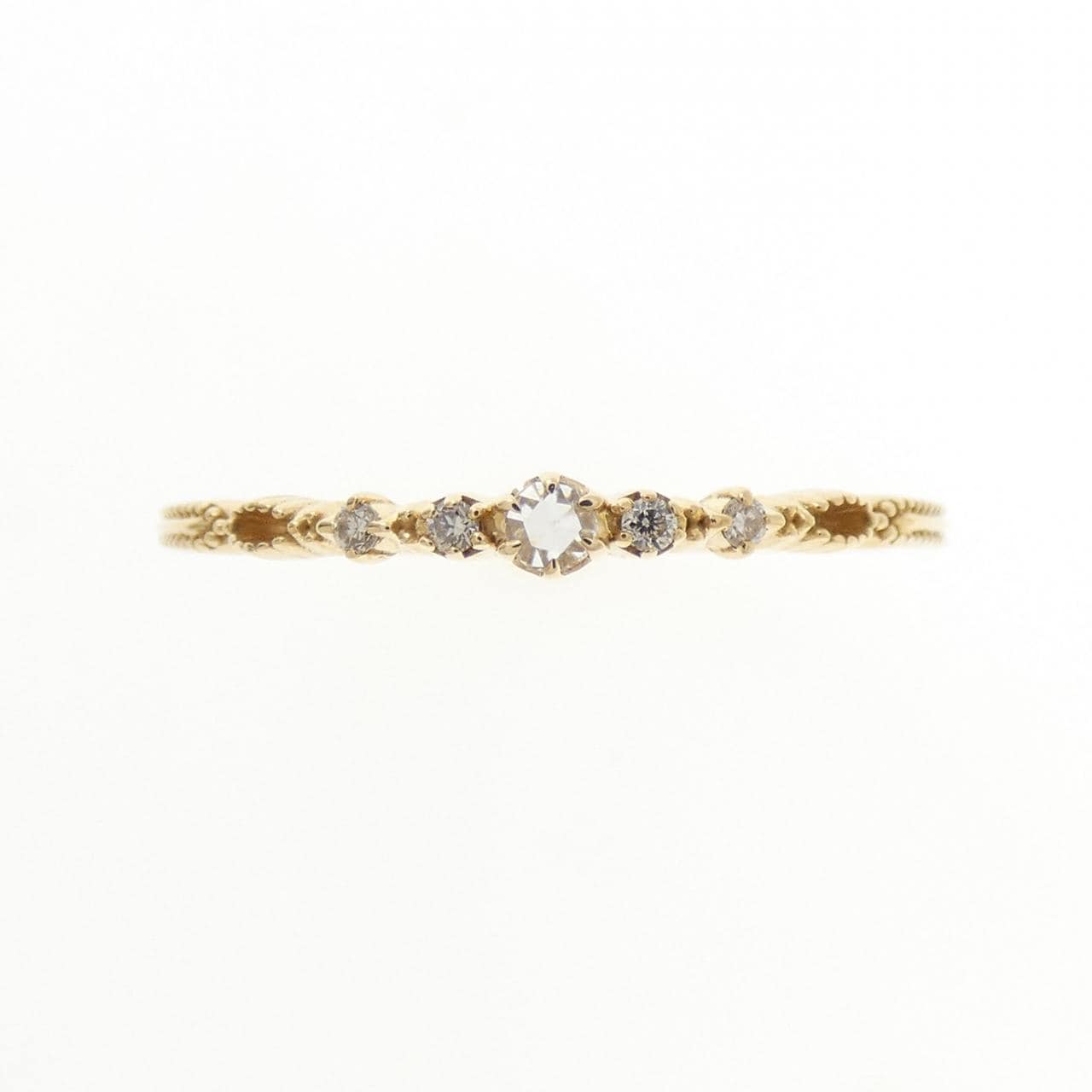 アガット ダイヤモンド リング 0.04CT