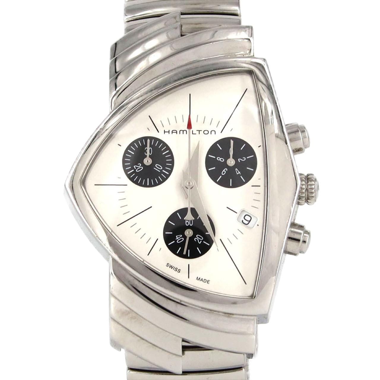 【ノーメンテナンス還元価格】ハミルトン ベンチュラクロノ H244320/H24432151 SS クォーツ