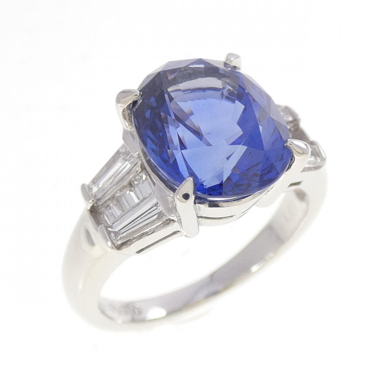 PT900 サファイヤ リング 5.296CT