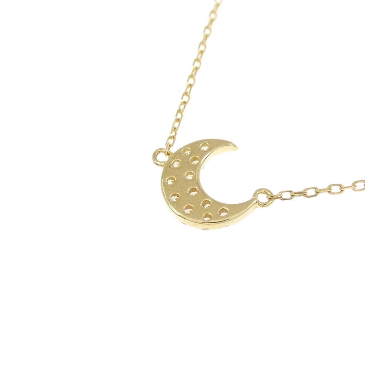 アーカー ムーン ダイヤモンド ネックレス 0.05CT