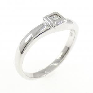 K18WG ダイヤモンド リング 0.06CT