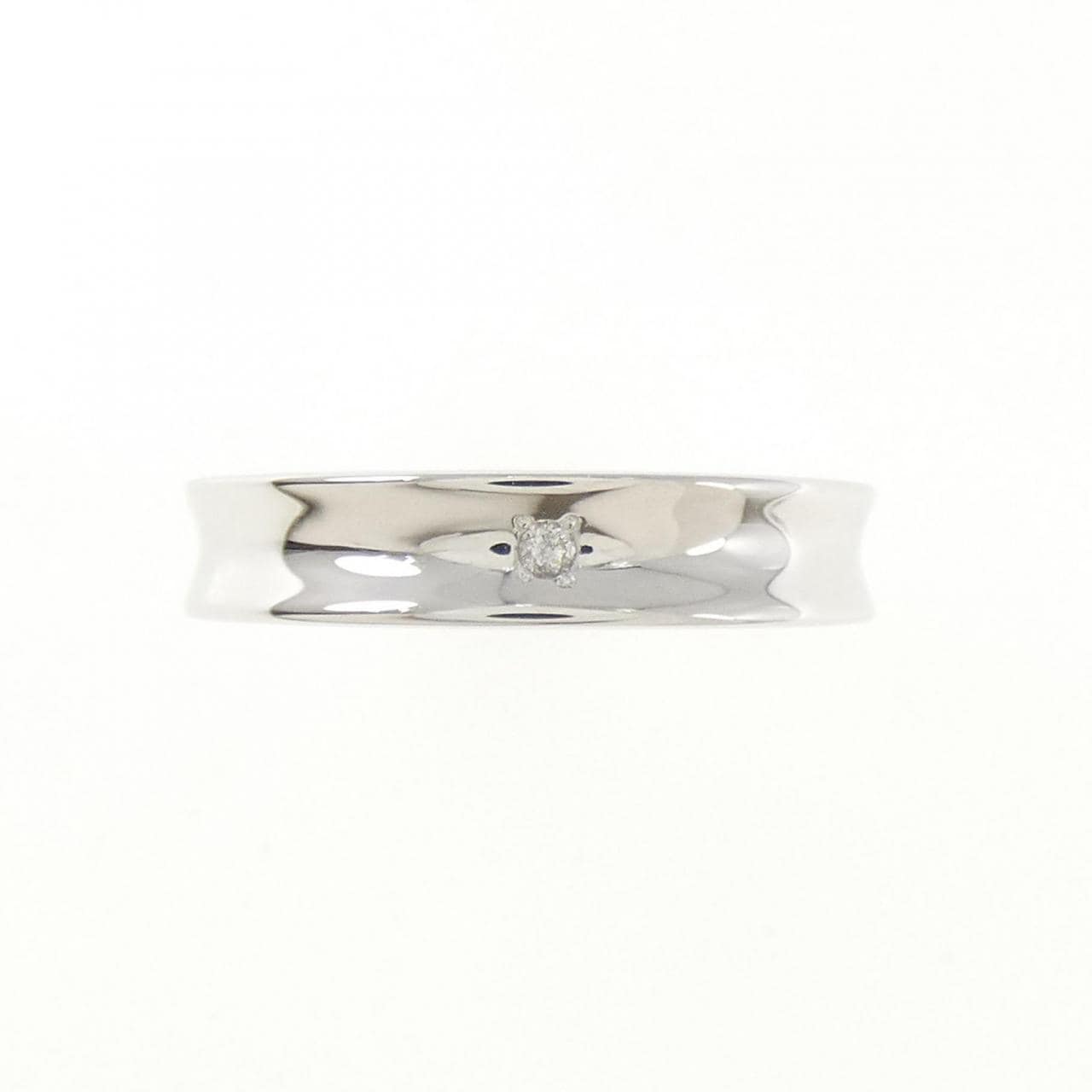 K10WG ダイヤモンド リング 0.01CT