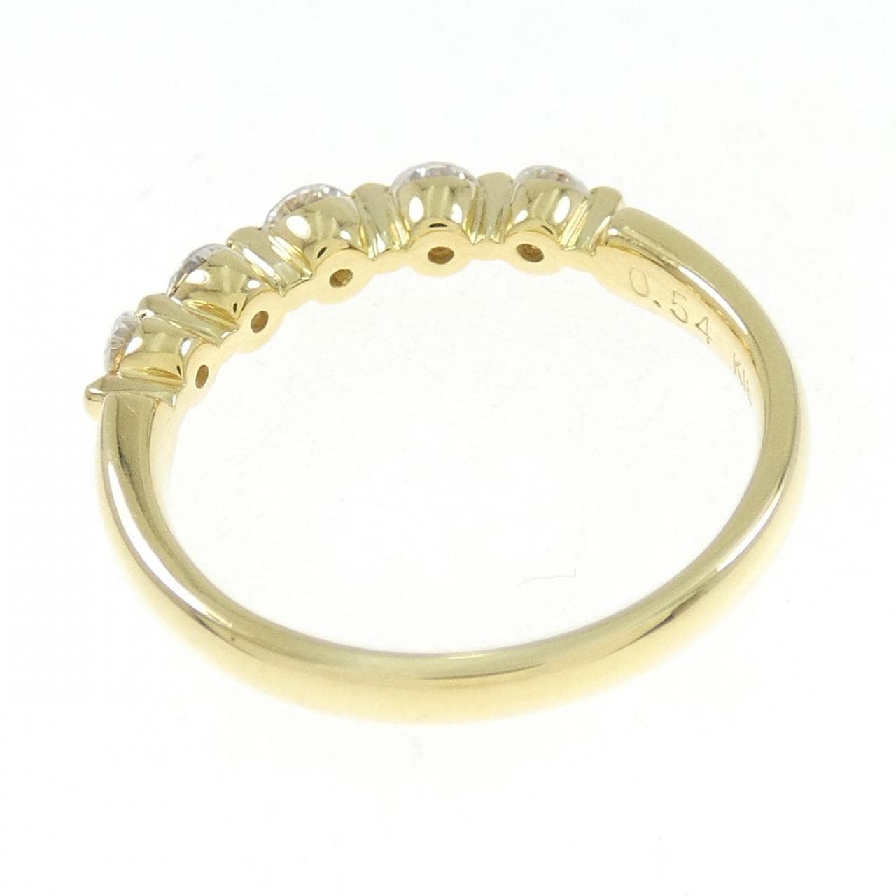 K18YG ダイヤモンド リング 0.54CT