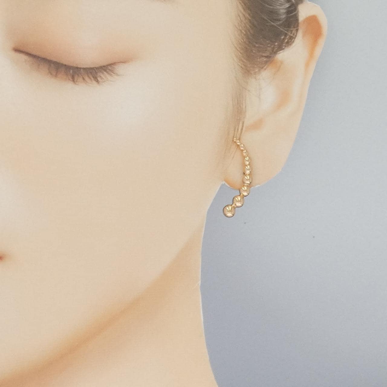 ジョージ ジェンセン ムーンライトグレープ イヤーカフ