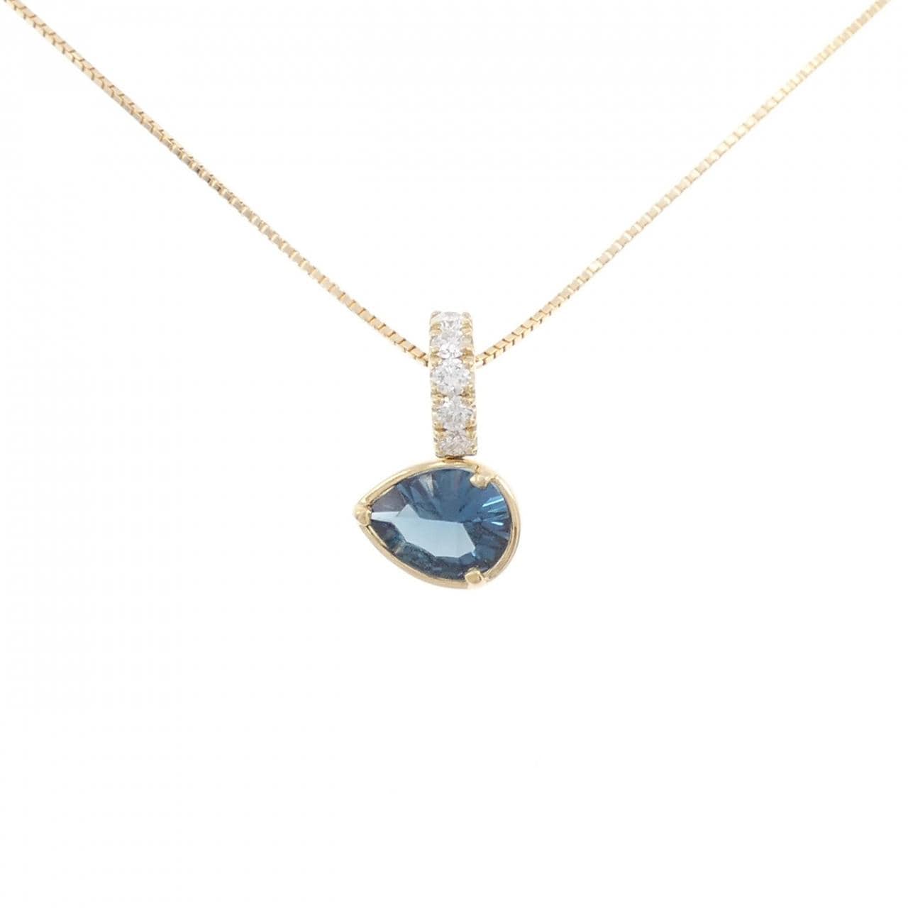 Veretta Ottava Blue Topaz Necklace