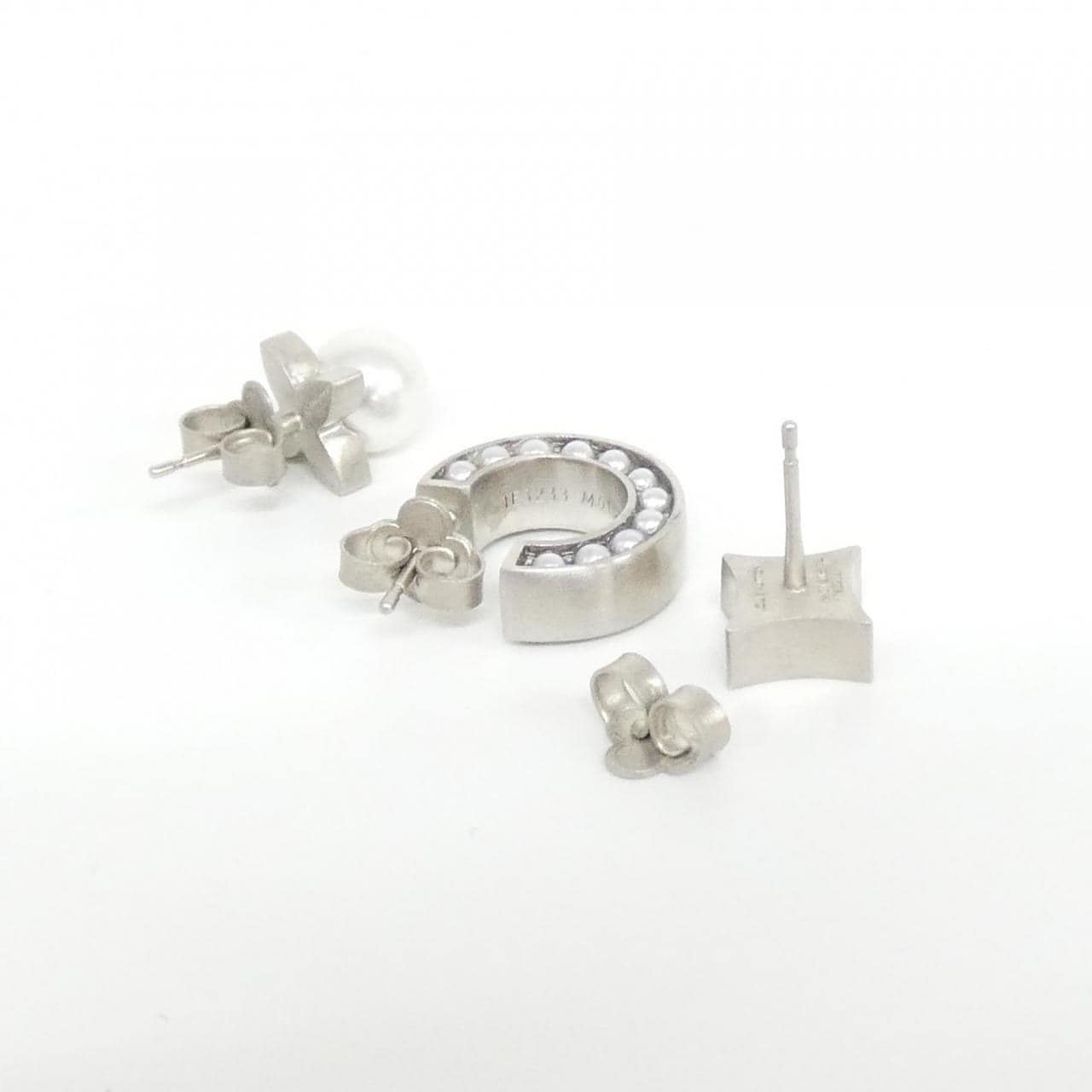 ルイヴィトン ピアス モノグラム パール セット3 M01506 ピアス