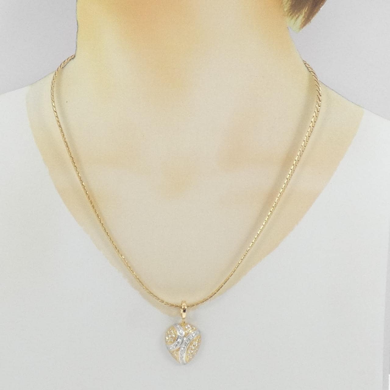 ミキモト ダイヤモンド ネックレス 1.23CT