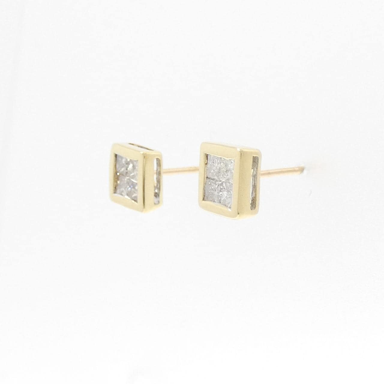 K18YG ダイヤモンド ピアス 0.50CT