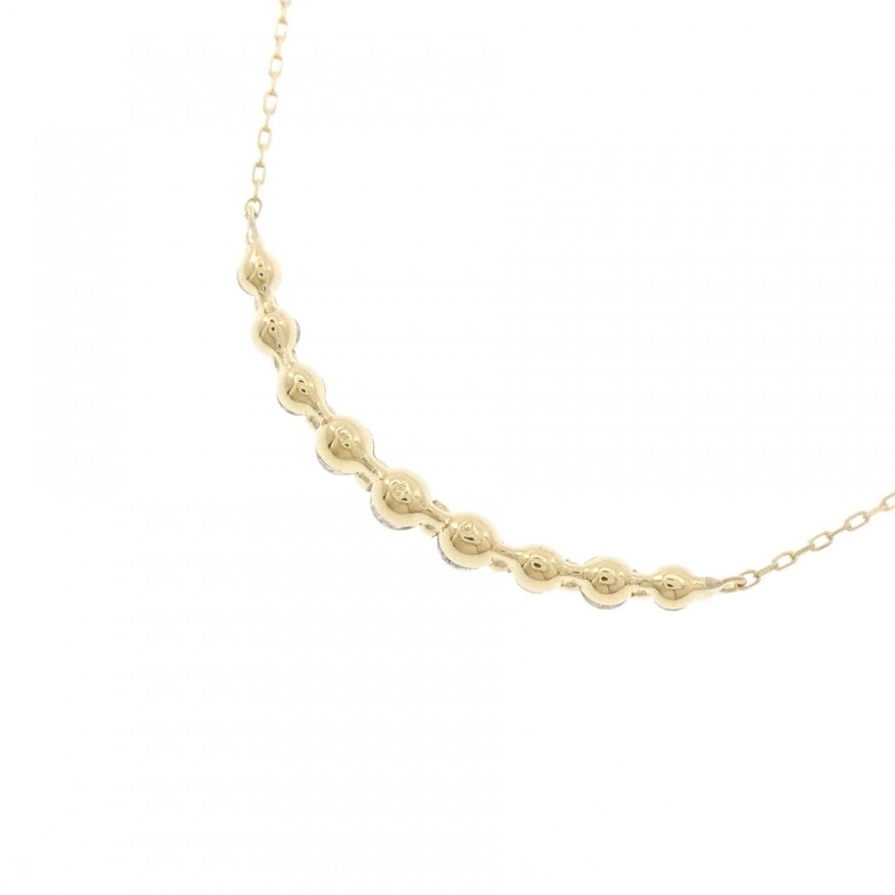 K18YG ダイヤモンド ネックレス 0.30CT