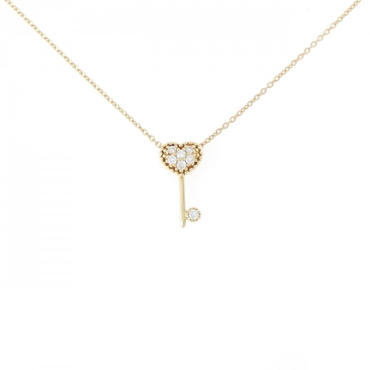 ポンテヴェキオ キー ネックレス 0.07CT