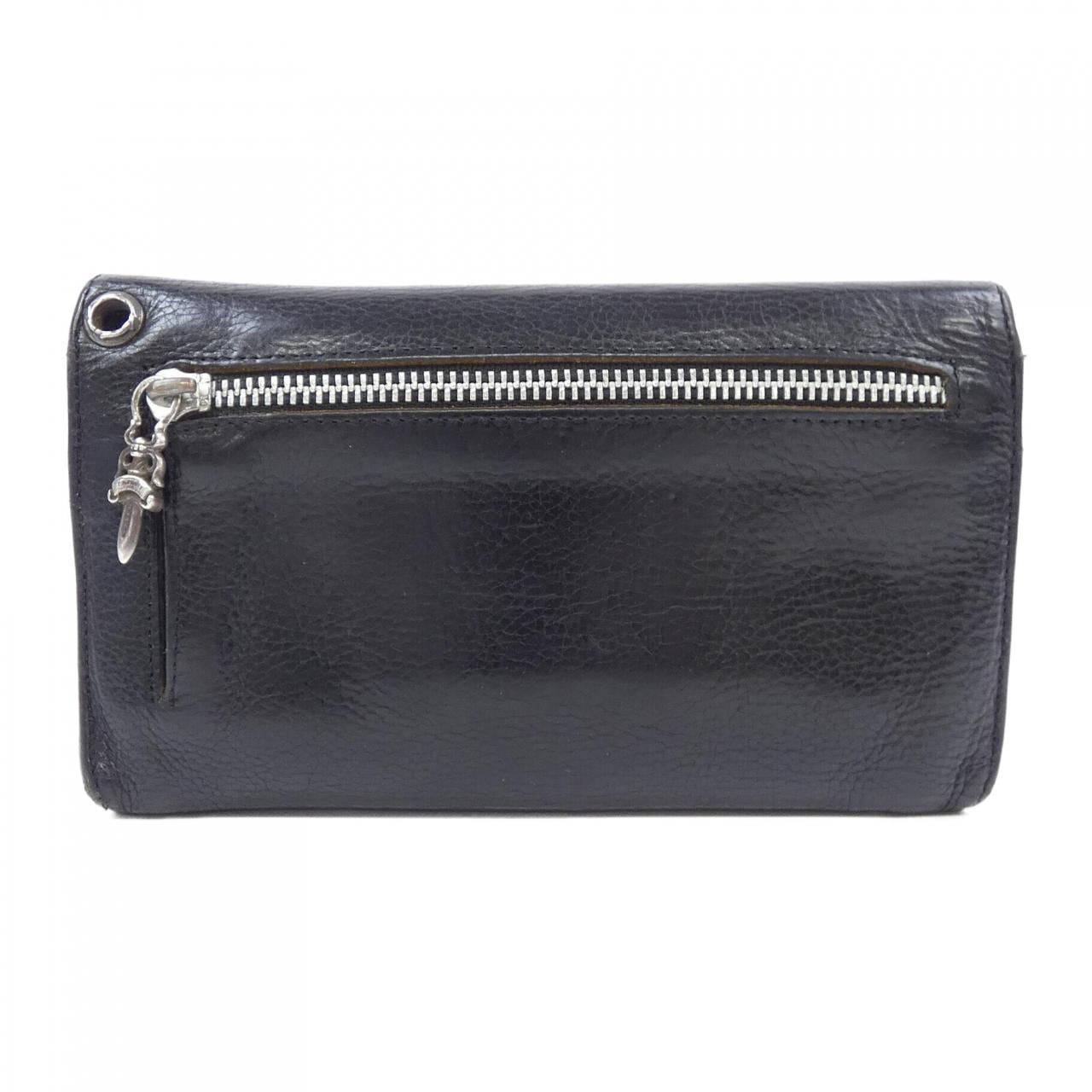 クロムハーツ CHROME HEARTS WAVE CROSS BTN 2246 304 0501 0900 WALLET