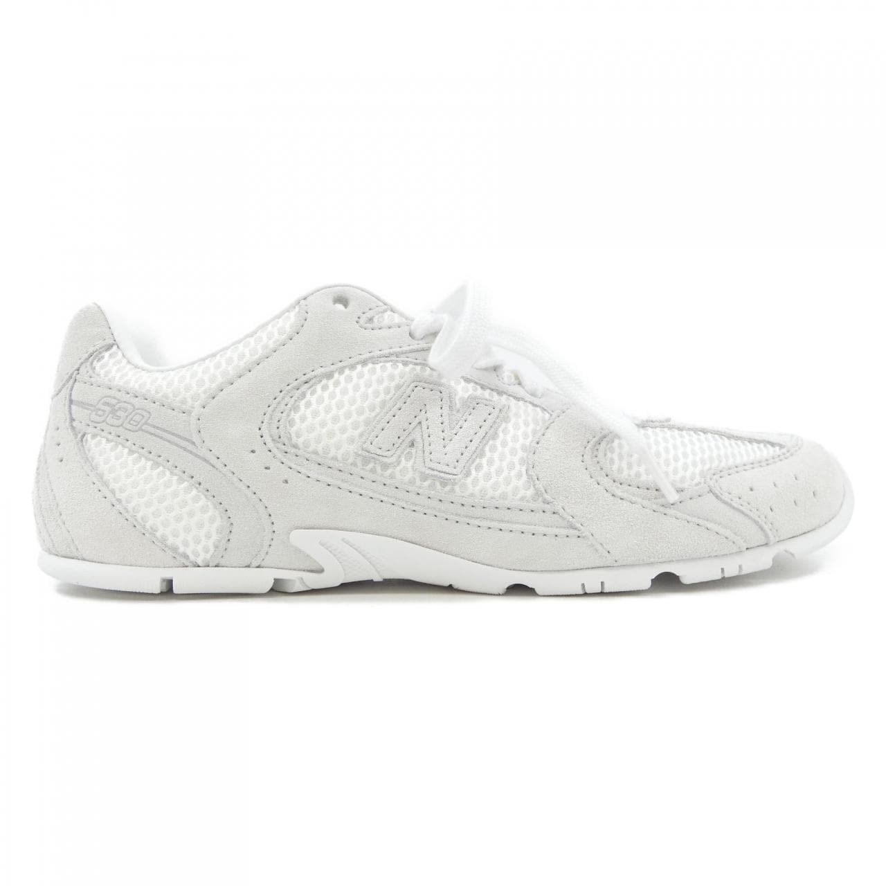 ミュウミュウ MIU MIU NEW BALANCE スエード×メッシュスニーカー 5E165E スニーカー