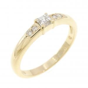 750YG ダイヤモンド リング 0.16CT