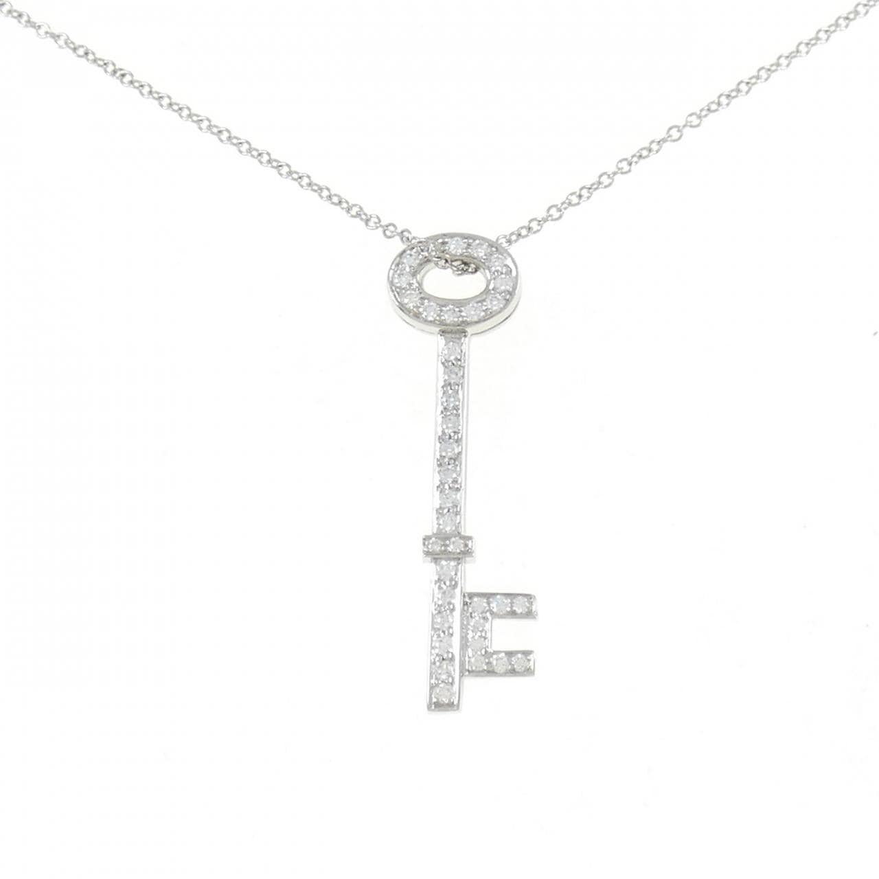 TIFFANY oval key necklace