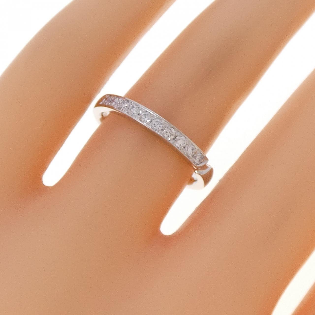 PT950 ダイヤモンド リング 0.20CT