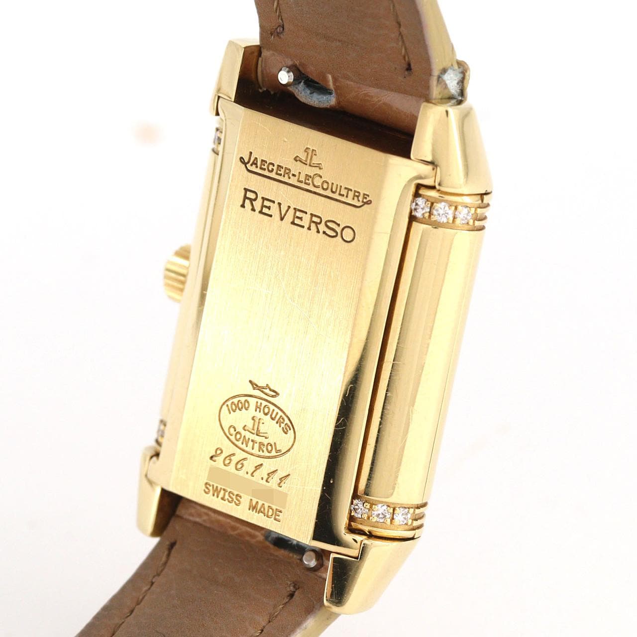 【ノーメンテナンス還元価格】ジャガー･ルクルト レベルソデュエット YG 266.1.44/Q2661410 YG 手巻