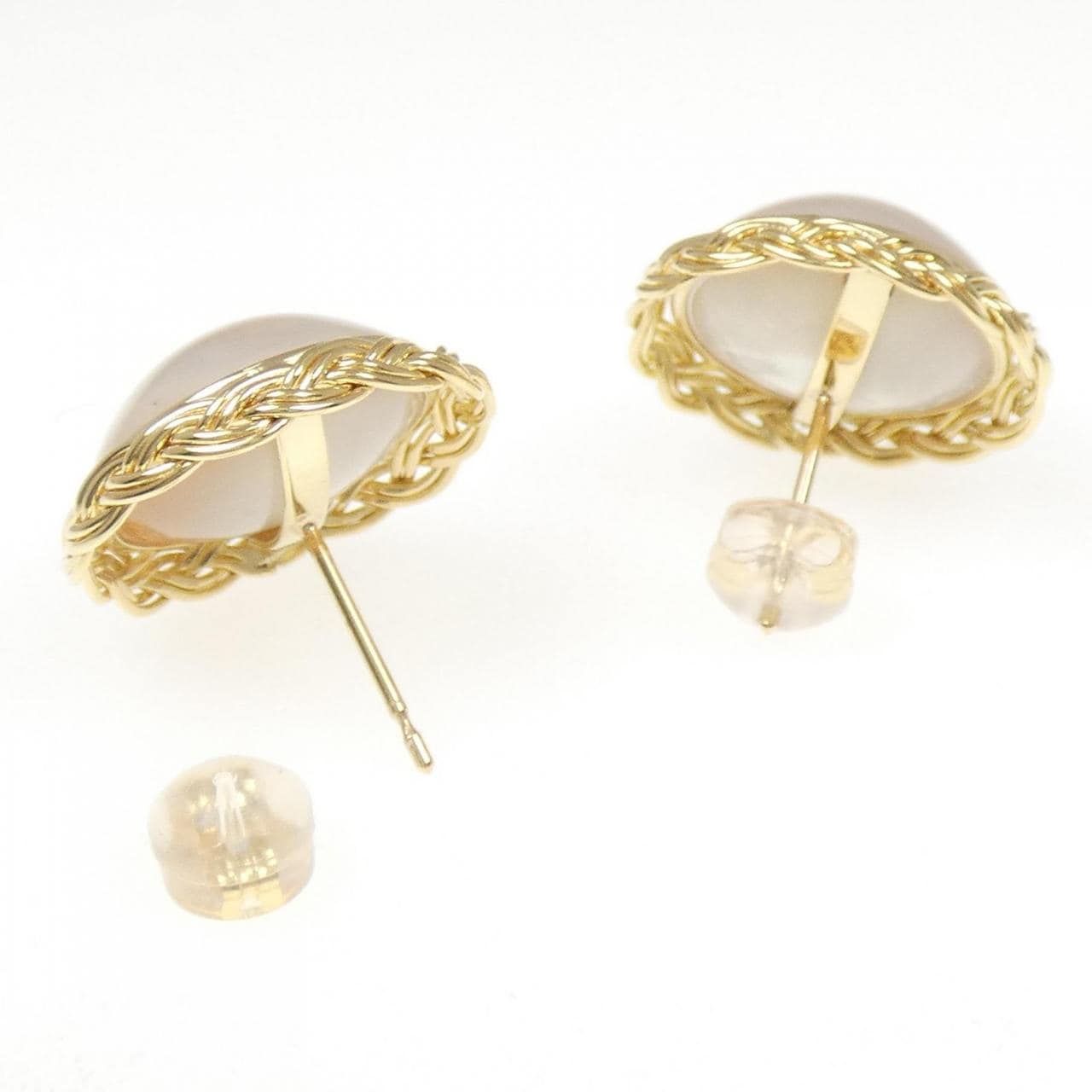 K18YG マベパール ピアス