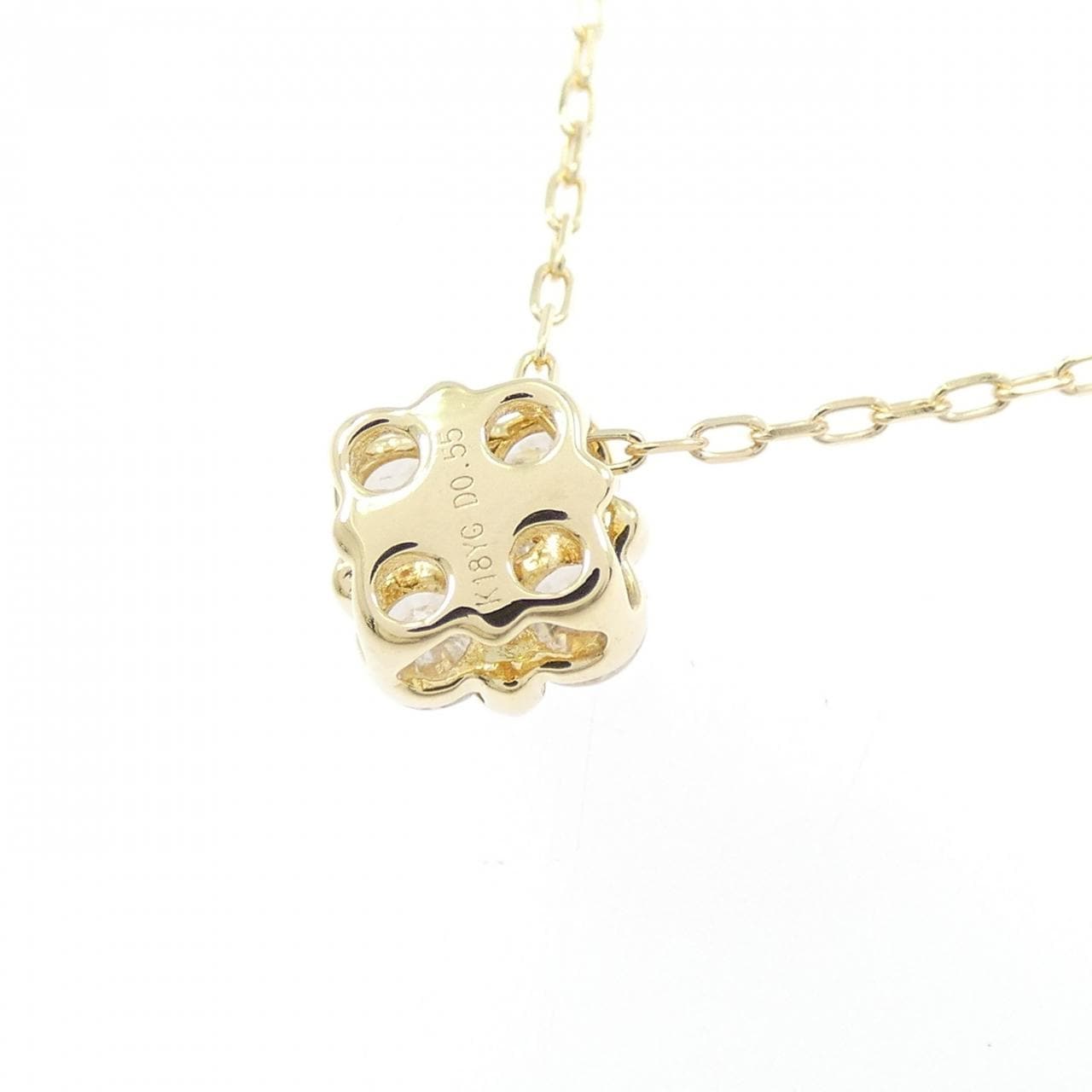 K18YG ダイヤモンド ネックレス 0.55CT