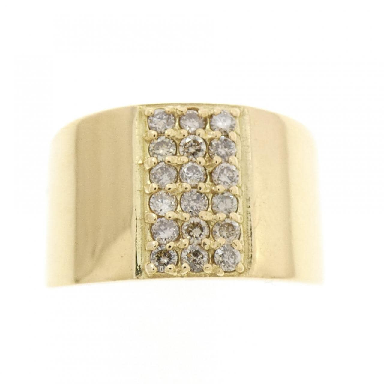 K18YG ダイヤモンド リング 0.30CT