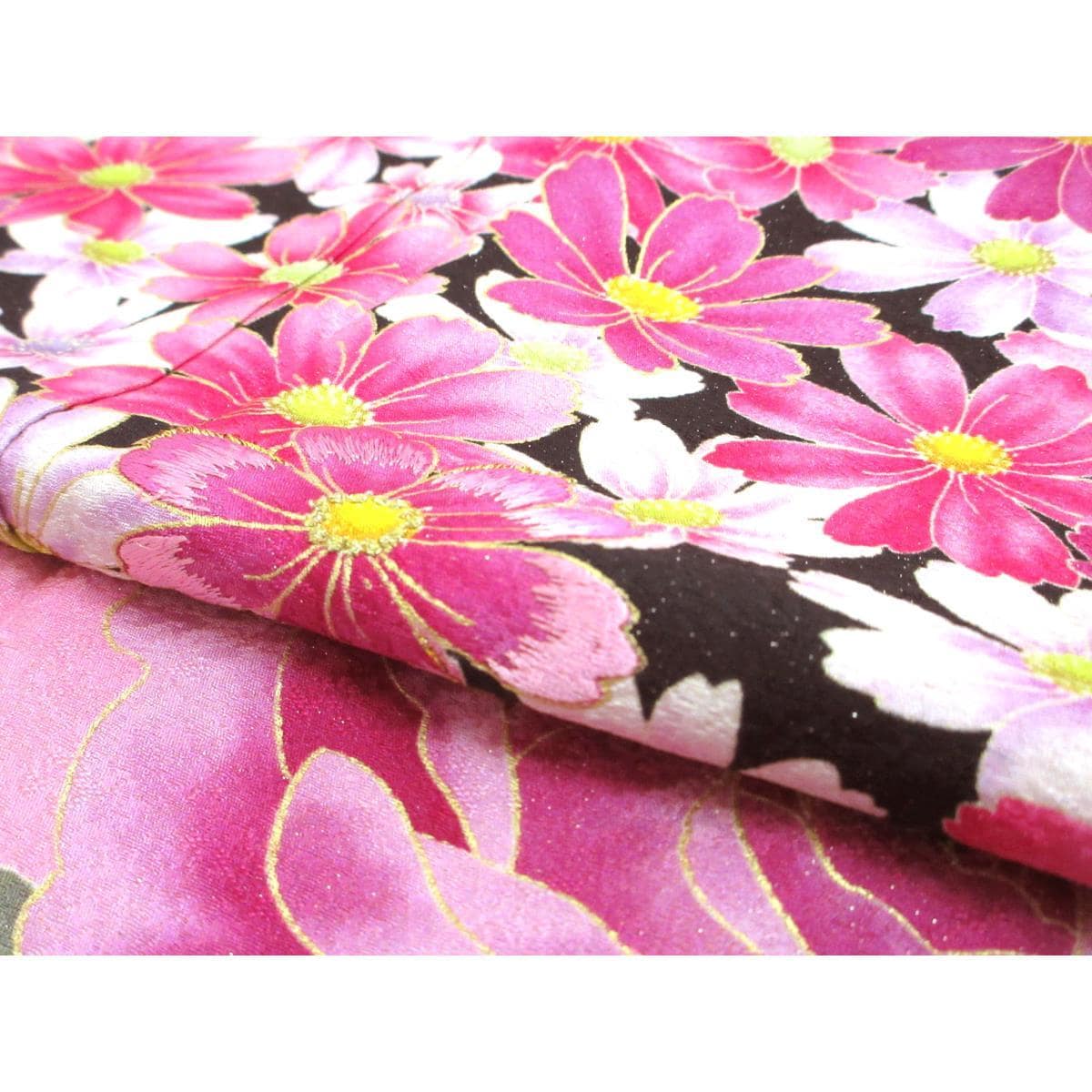 振袖　友禅金彩加工