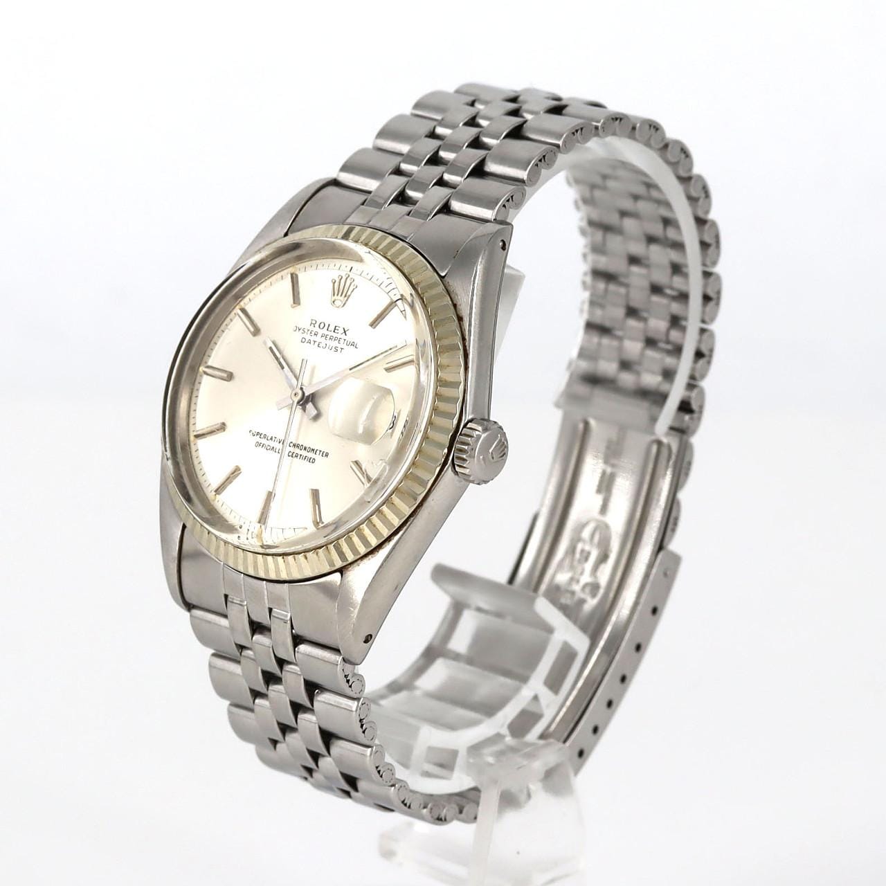 【ノーメンテナンス還元価格】ロレックス デイトジャスト 1601 SSxWG 自動巻 3番台