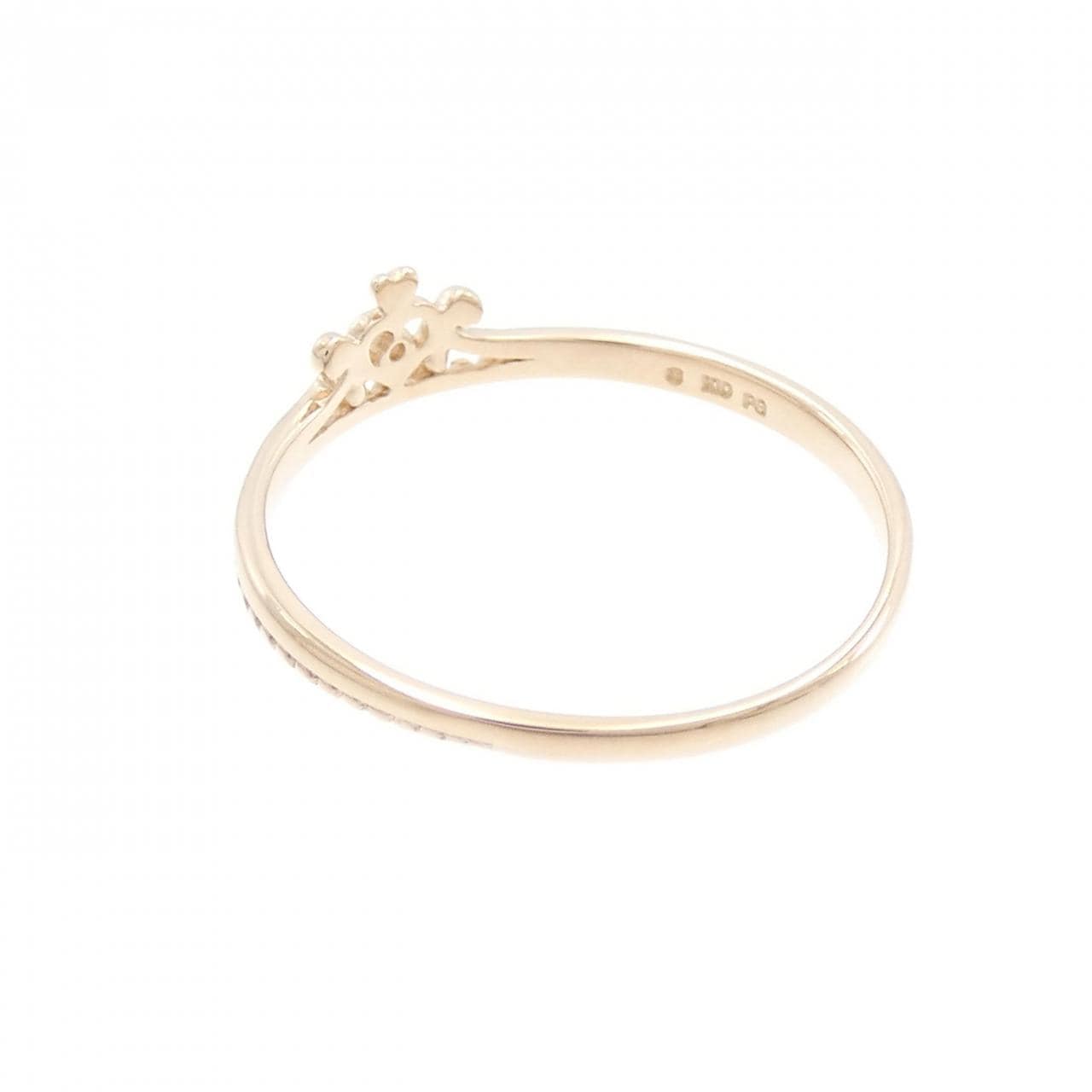 K10PG tiara Diamond ring