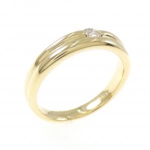 750YG ダイヤモンド リング 0.11CT
