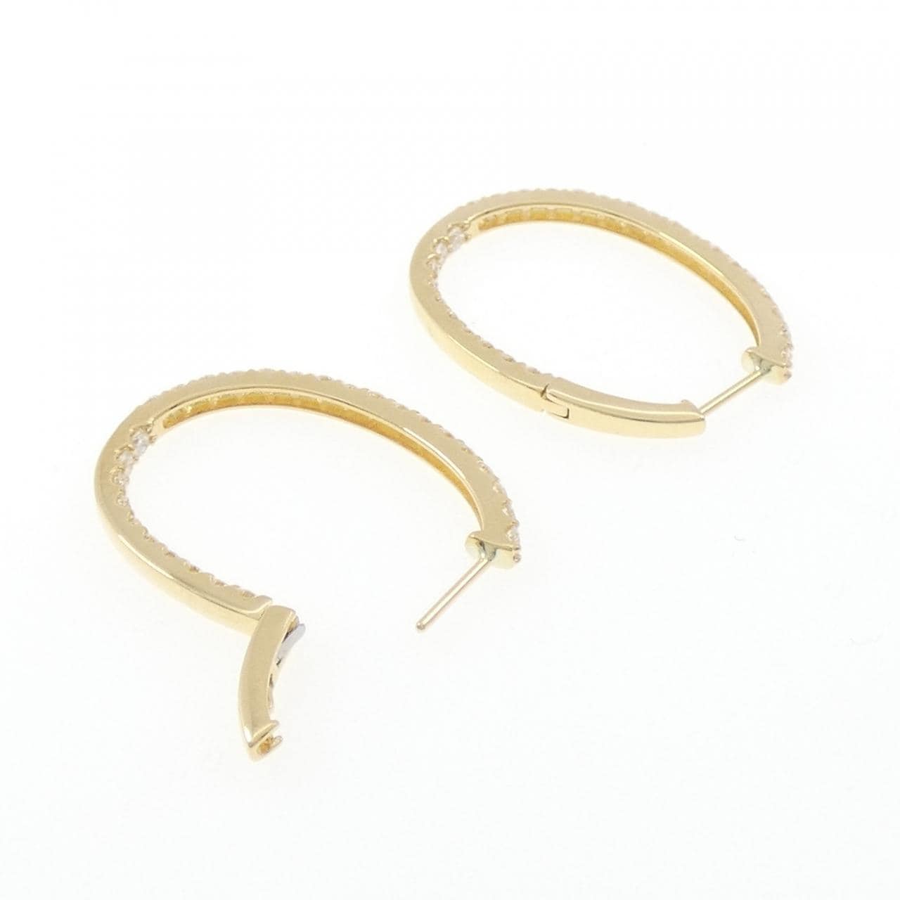 【新品】K18YG ダイヤモンド ピアス 1.604CT