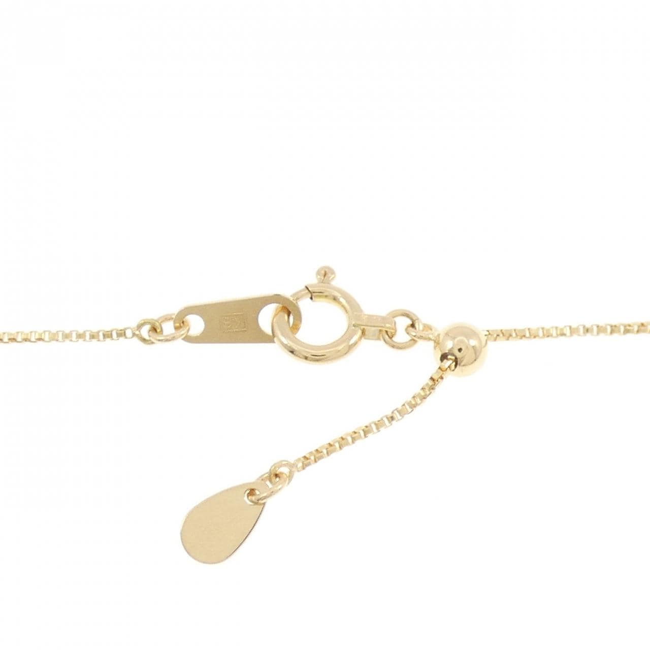 K18YG クロス ダイヤモンド ネックレス 0.50CT