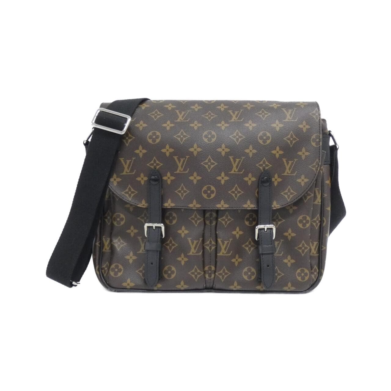 LOUIS VUITTON Monogram Macassar Christopher Messenger M41643 肩背包