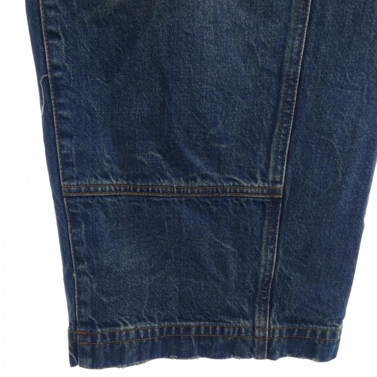 ルイヴィトン LOUIS VUITTON ウォッシュデニムワークウェアパンツ HRD62WYC5 ジーンズ