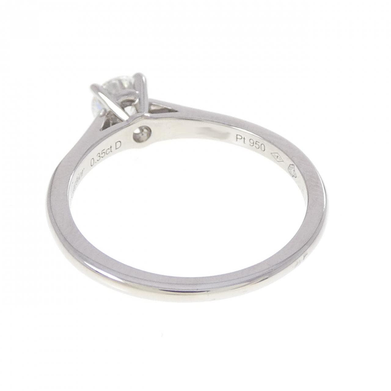 カルティエ 1895 ソリテール リング 0.35CT
