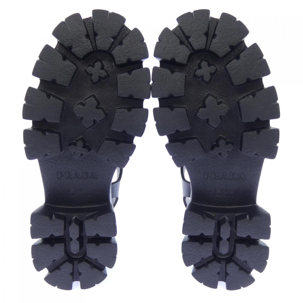 プラダ PRADA モノリス ラバーサンダル  トライアングルロゴ 2X3083 サンダル