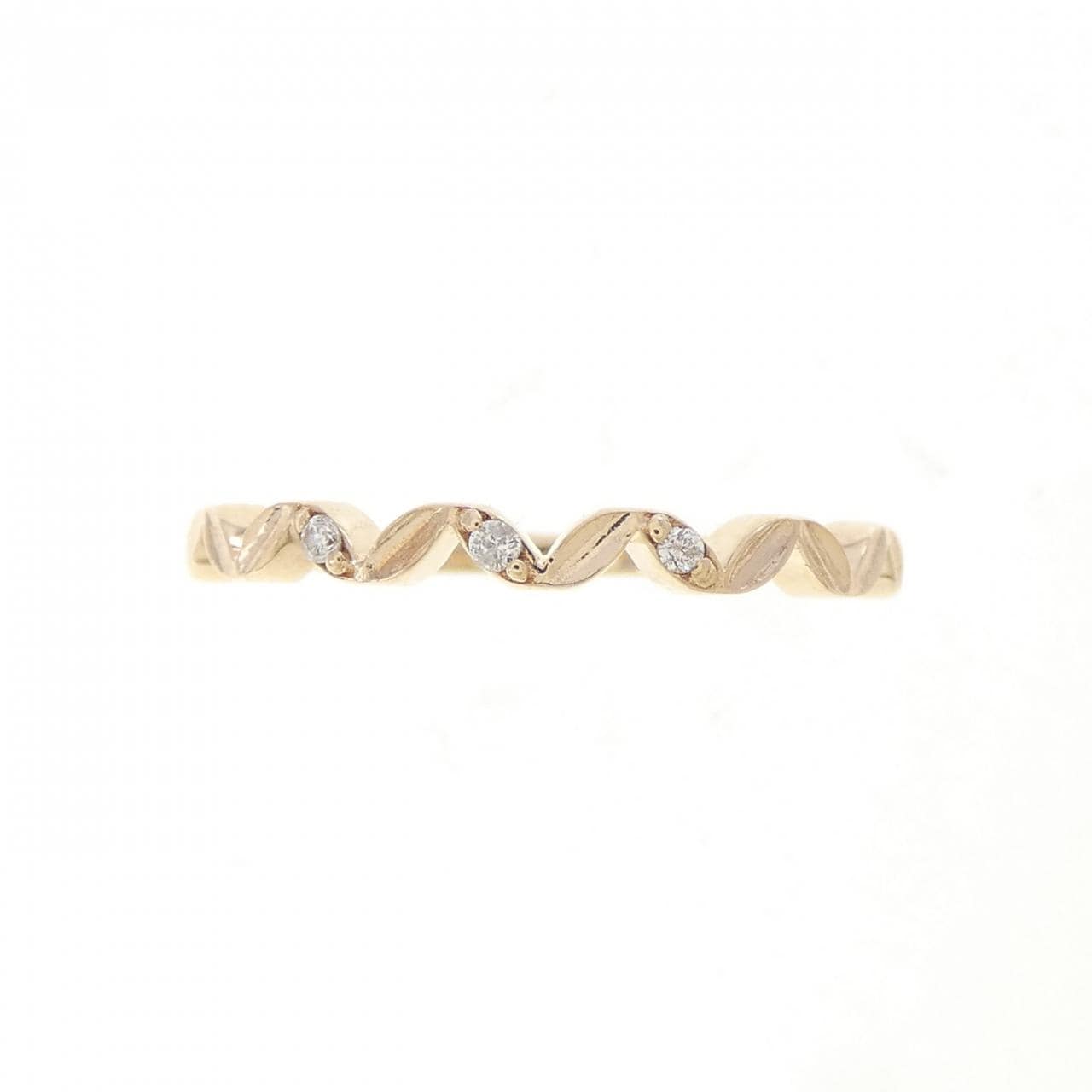 アガット ダイヤモンド リング 0.01CT