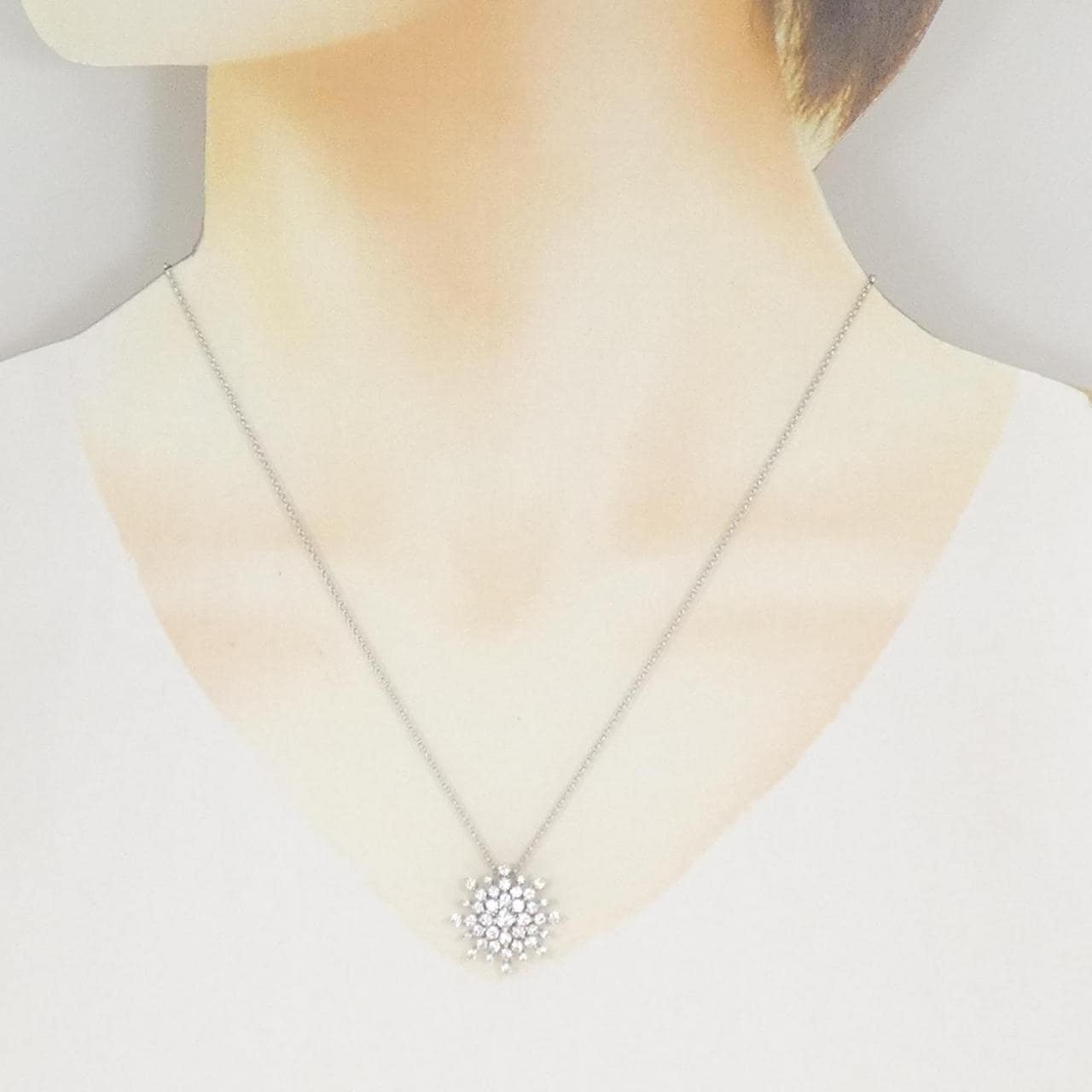 ラザール ダイヤモンド ダイヤモンド ネックレス 0.90CT