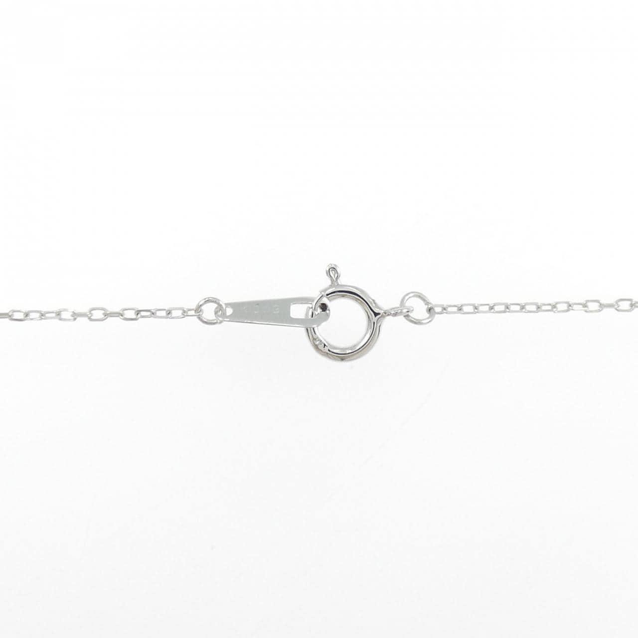 K10WG ダイヤモンド ネックレス 0.05CT