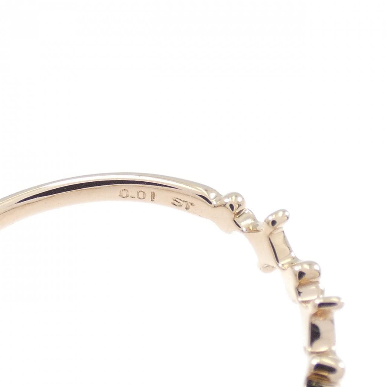 サマンサティアラ ハート クオーツ リング
