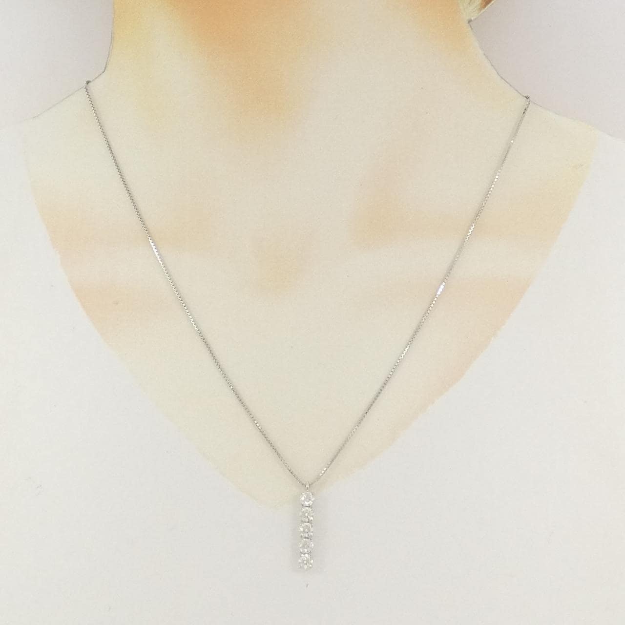 タサキ ダイヤモンド ネックレス 1.07CT