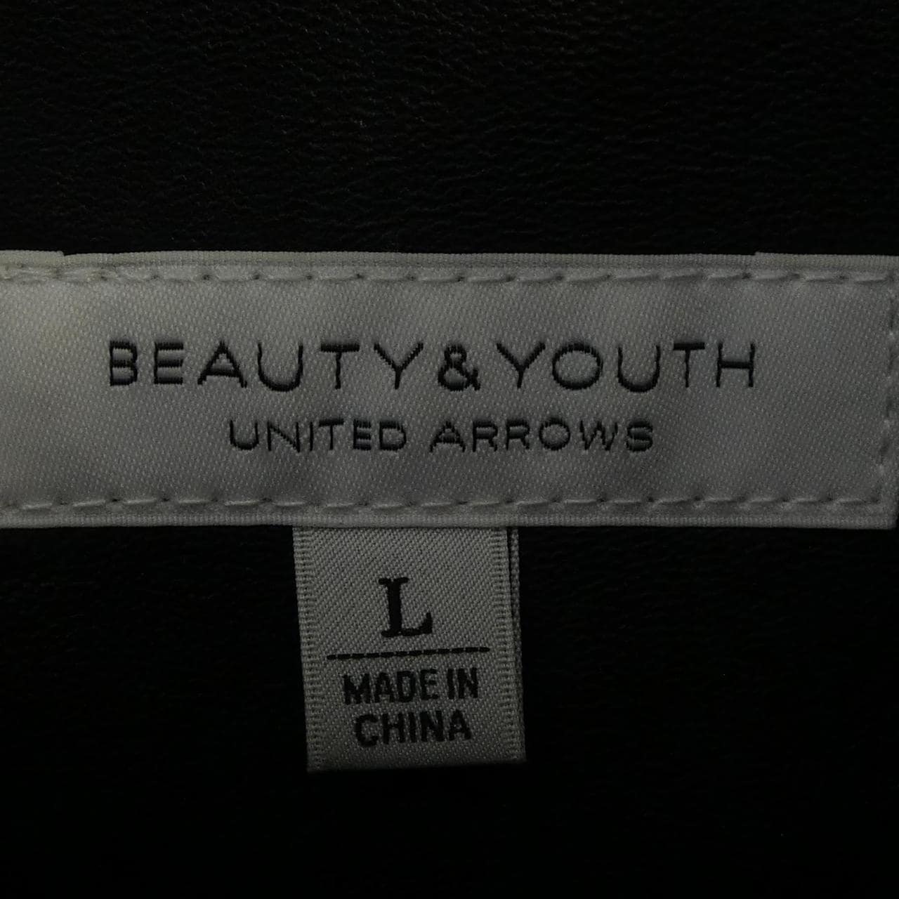 ビューティーアンドユース BEAUTY&YOUTH レザーライダースジャケット