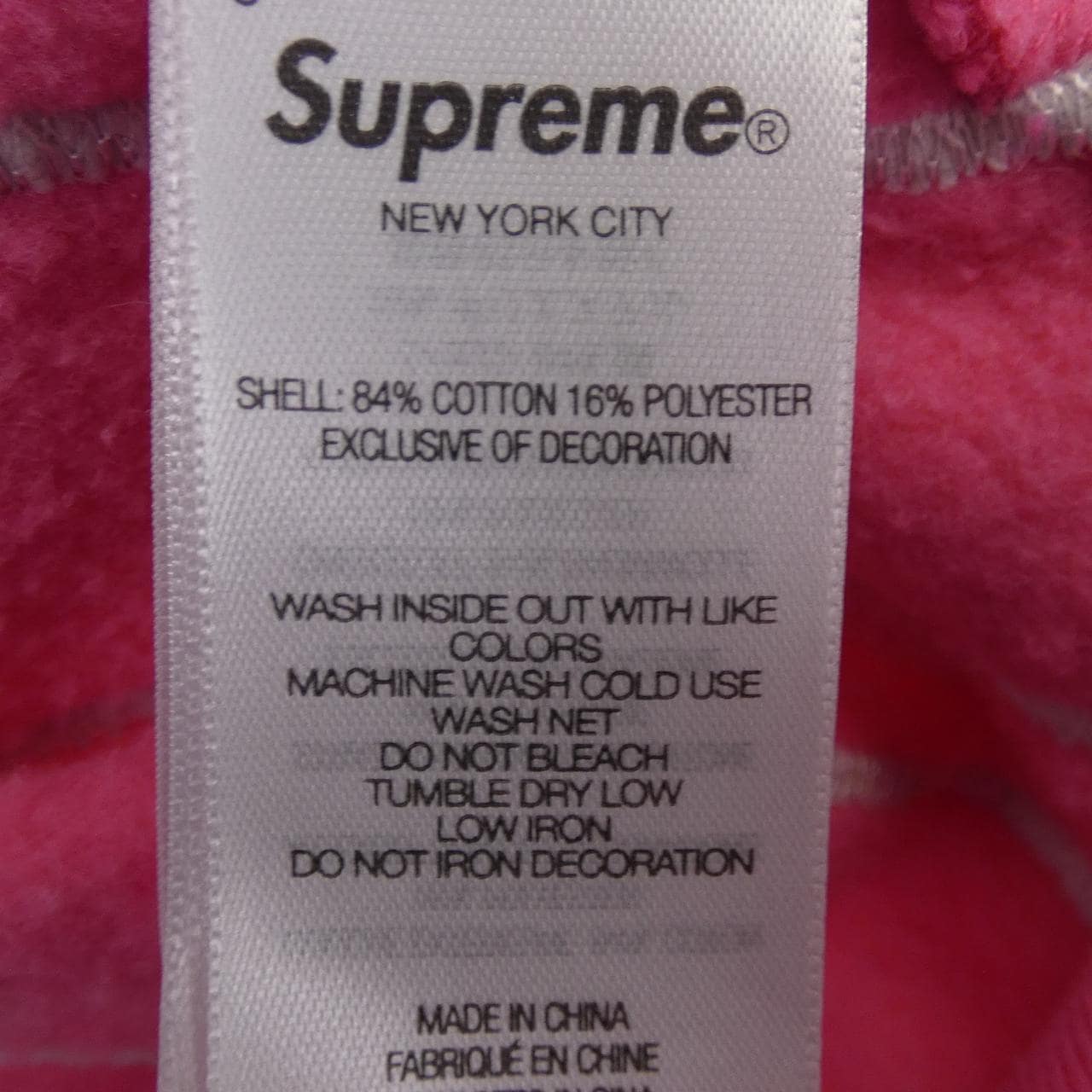 シュプリーム SUPREME Big Logo Zip Hooded パーカー
