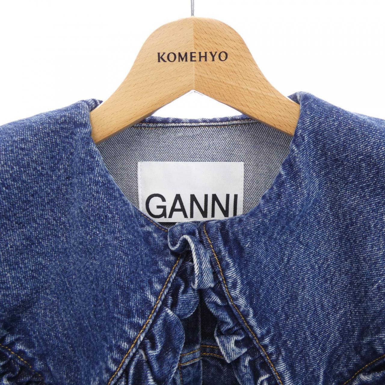 ガニー GANNI 154797 デニムジャケット