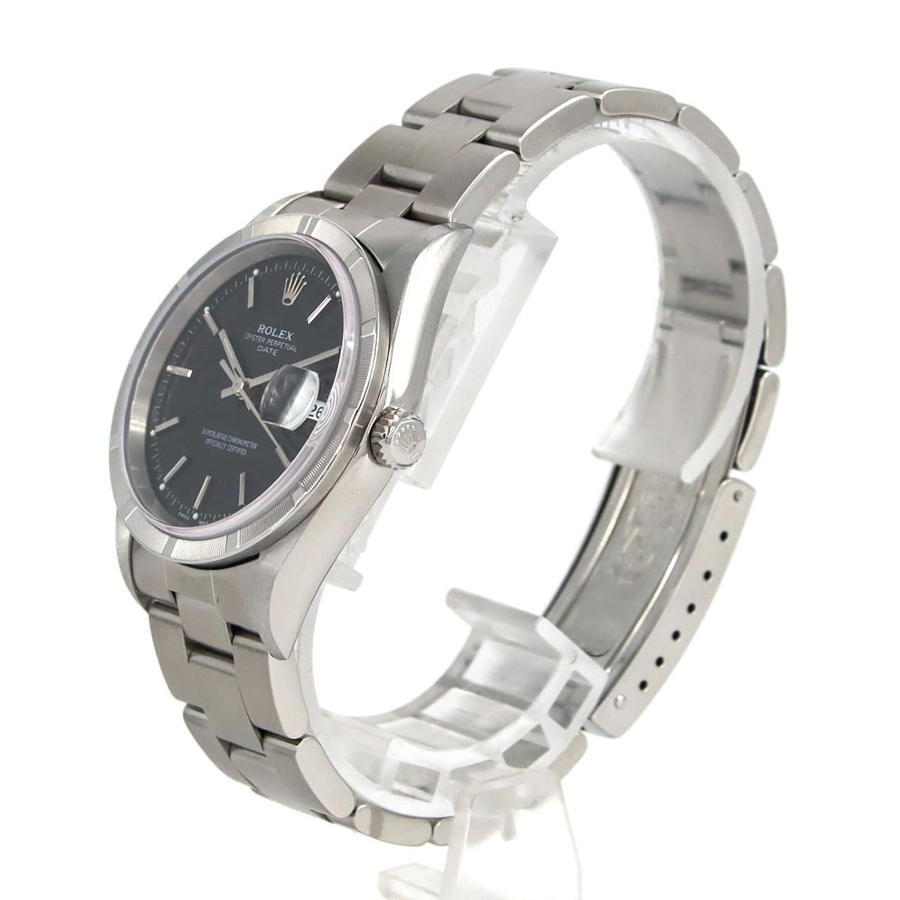 ロレックス オイスターパーペチュアルデイト 15210 SS 自動巻 A番