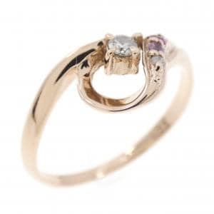 K10PG カラーストーン リング